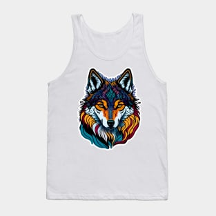 Lucky Rainbow Fox Tank Top